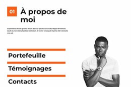 Ce Que Je Fais - Modèles De Création De Pages Gratuits