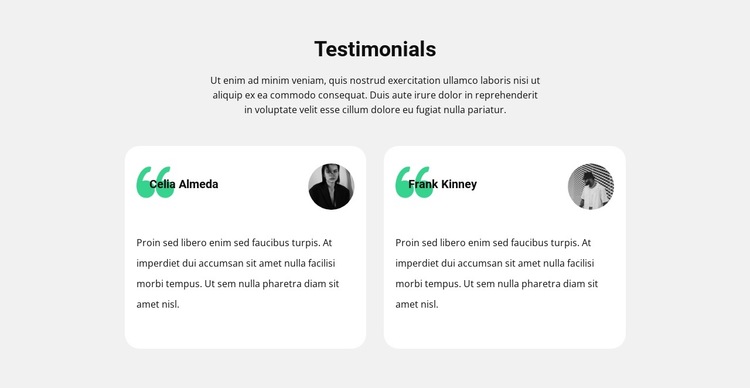 Feedback about the project HTML5 Template
