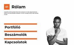 Mit Csinálok - Websablon
