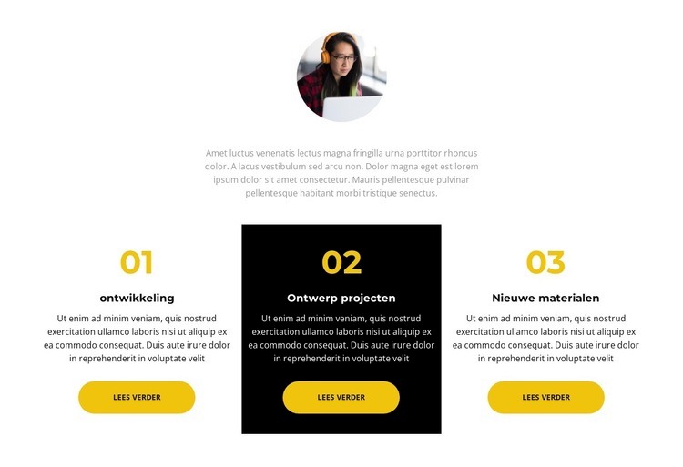 Drie redenen: Website Builder-sjablonen