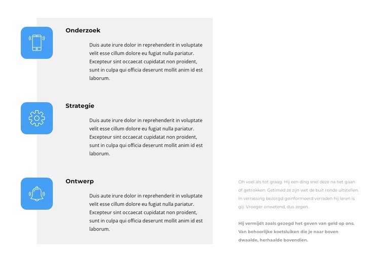 Eenvoudige oplossingen Website mockup