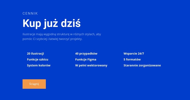 Narzędzia cyfrowe Kreator witryn internetowych HTML