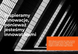 Siła W Innowacyjności - Niestandardowy Motyw WordPress