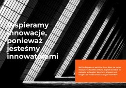Uniwersalny Projekt Strony Internetowej Dla Siła W Innowacyjności