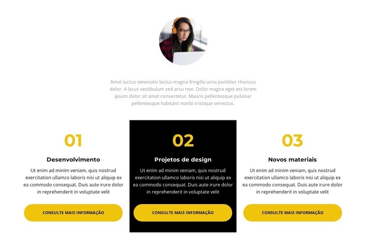 Três razões Modelos de construtor de sites