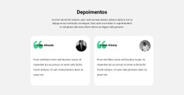 Feedback Sobre O Projeto Modelo De Site HTML CSS