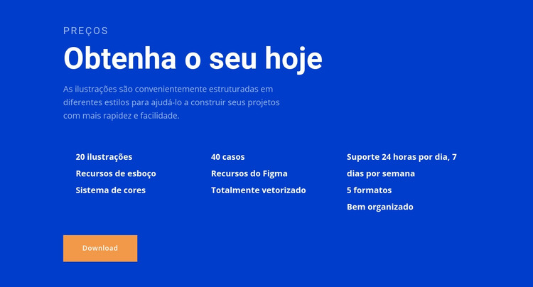 Ferramentas digitais Modelo HTML