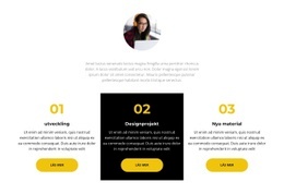 Tre Skäl - Responsiv HTML-Mall