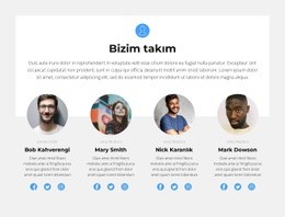 Takımı Tanıtmak - Build HTML Website