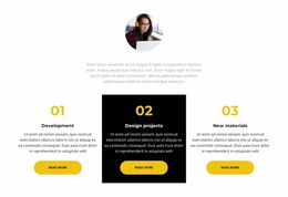 Three Reasons - Website Design Inspiration