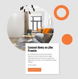 Luxusní Domy Na Jihu Francie Design Webových Stránek