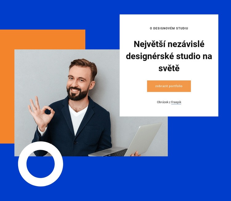 Největší designové studio Šablona HTML