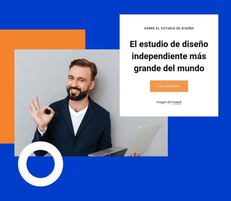 Estudio de diseño más grande Creador de sitios web HTML