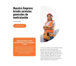 Servicios De Construcción De Viviendas - Plantilla De WordPress