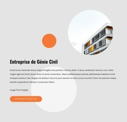 Conception De Site Web Pour Entreprise De Génie Civil