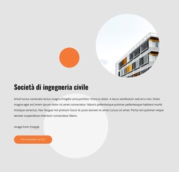 Splendido Tema WordPress Per Studio Di Ingegneria Civile