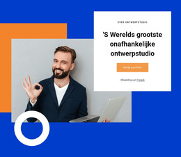 Grootste Ontwerpstudio - Volledig Responsieve Sjabloon