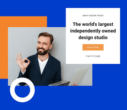 Largest Design Studio - One Page Html Template