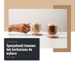 Najwyższej Jakości Ziarna Kawy I Zioła Herbaciane - HTML5 Website Builder