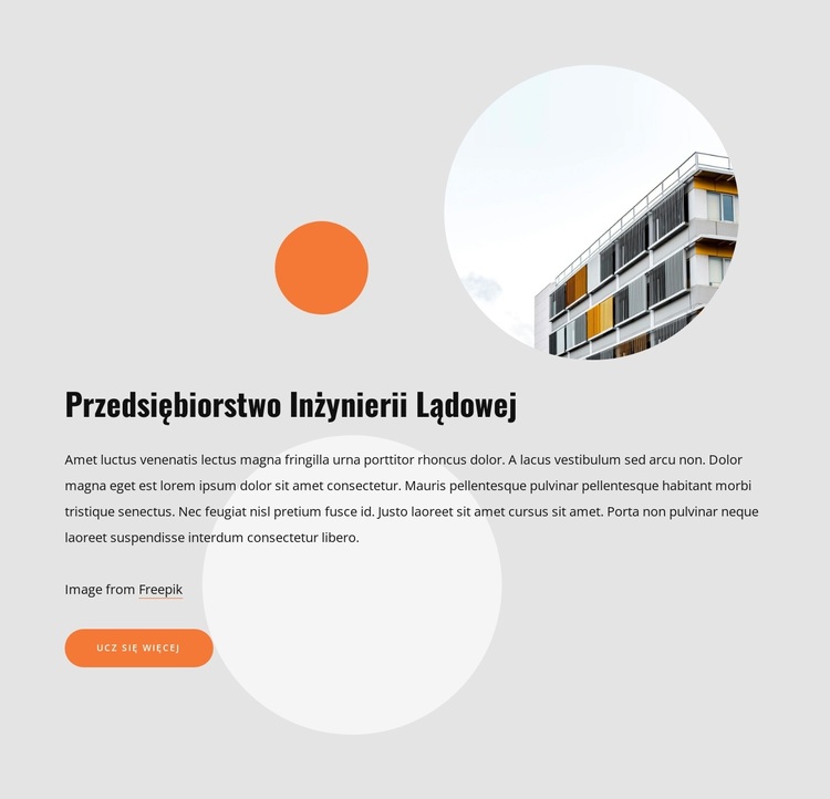 Firma inżynieryjna Motyw WordPress