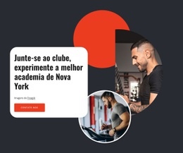 A Melhor Academia De Nova York - Construtor De Sites Profissional