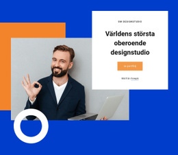 Sidans HTML För Största Designstudio