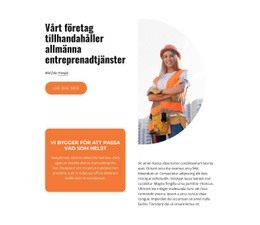 Husbyggnadstjänster Gratis Webbplats