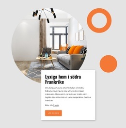 Lyxiga Hem I Södra Frankrike - Gratis Css-Tema