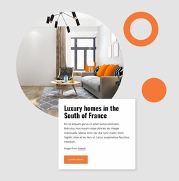 Premium Website Builder For Luxury Homes In South Of France