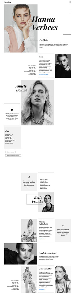 Hanna Verhees Blog – Fertiges Website-Design