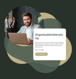 Personal- Und Organisationsberatung – Drag & Drop-WordPress-Theme