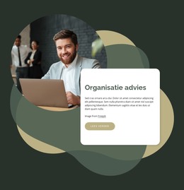 Advies Op Het Gebied Van Mensen En Organisaties - Gratis Websitesjabloon