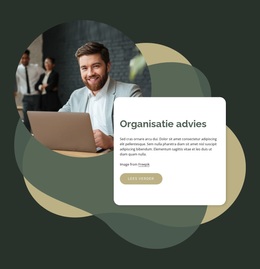 Advies Op Het Gebied Van Mensen En Organisaties - Gratis Download Van WordPress-Thema