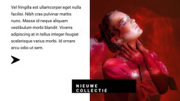 Gratis Websitebouwer Voor Collectie In Rode Kleuren