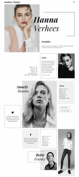 Hanna Verhees Blog - Simple Website Template