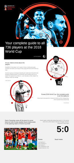 World Cup 2018 Wordpress Themes