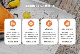 Zaměřuje Se Na Řízení Výstavby Jednoduchá Šablona HTML CSS