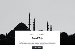 HTML5 Responsive For Travel To Eastern Countries
