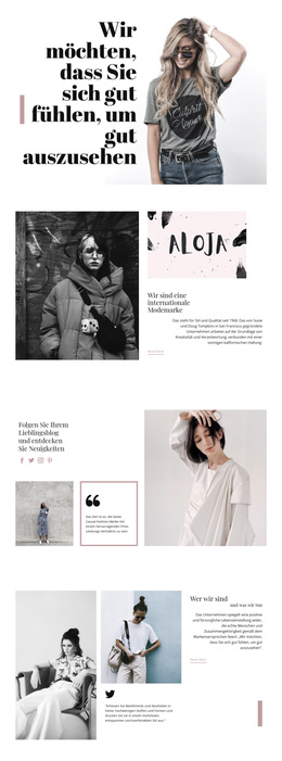 Mode & Schönheit WordPress-Themes