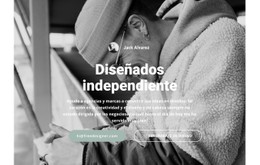 Diseñador De Alto Nivel Plantilla De Sitio Web HTML CSS