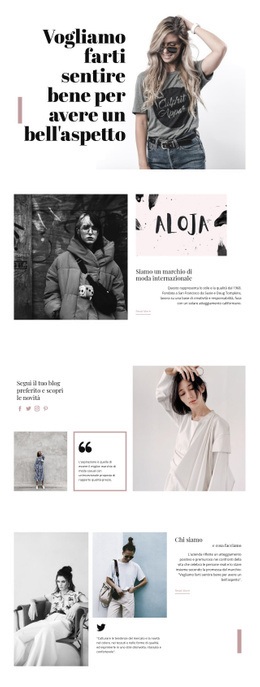 Fashion Style - Modello HTML5 Reattivo