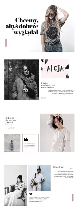 Strona Internetowa Dla Styl Mody