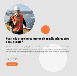 Painéis Solares De Alta Qualidade - Construtor De Sites Fáceis