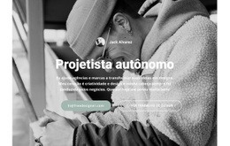 Designer De Alto Nível - Modelo HTML5 Criativo Multiuso