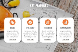 Focuses On Managing Construction - Responsive Website Templates