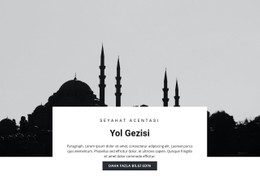 Doğu Ülkelerine Seyahat Için HTML5 Duyarlı