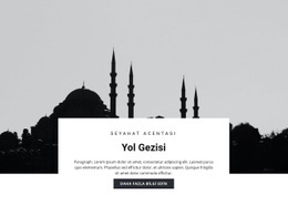 Doğu Ülkelerine Seyahat - Basit HTML5 Şablonu