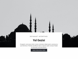 Doğu Ülkelerine Seyahat - Duyarlı Web Sitesi Tasarımı