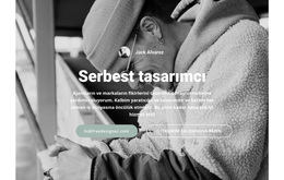 Üst Düzey Tasarımcı - WordPress Şablonu