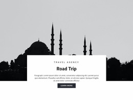 Travel To Eastern Countries - Free Website Mockup